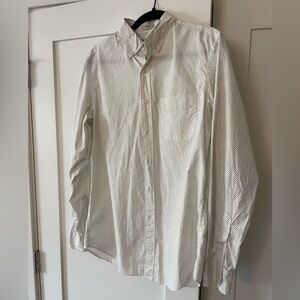Jcrew men’s long sleeve button down, size S